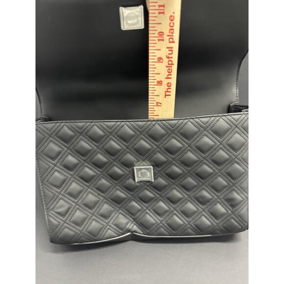 Tory Burch Fleming Matte Shoulder Bag - Black - Picture 16 of 16